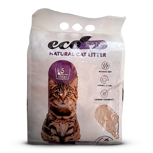 eco sand cat litter 5L