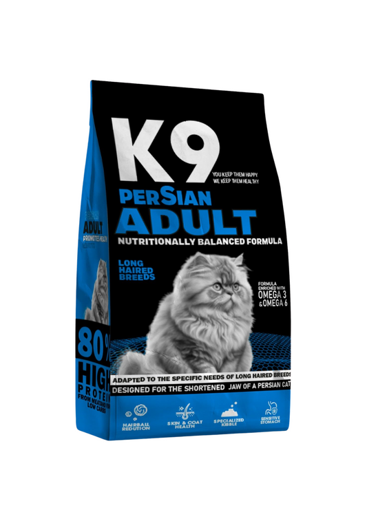 K9 Dry Food for Long Haired Adult Persian Cats